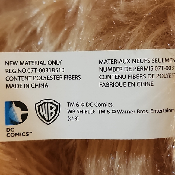 Superman DC Comics Plush Dog Toy Petsmart Luv A Pet Chance Superhero 16" RARE - Picture 9 of 12